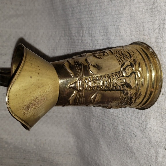 Vintage Peerage Brass Pitcher made in England - Picture 2 of 9